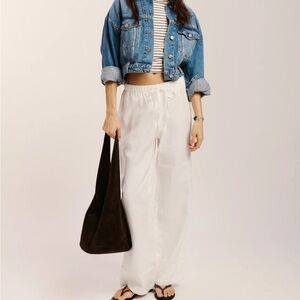 Reformation linen pants